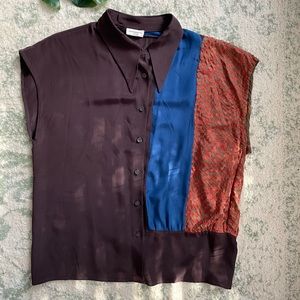 Dries Van Norten 44/M 100% silk top